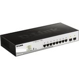 D-Link DGS-1210-10P Gestito L2 Gigabit Ethernet (10/100/1000) Supporto Power over Ethernet (PoE) 1U Nero, Interruttore grigio/Nero, Gestito, L2, Gigabit Ethernet (10/100/1000), Supporto Power over Ethernet (PoE), Montaggio rack, 1U