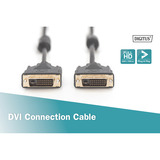 Digitus AK-320101-020-S, Cavo Nero