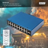Digitus Rete Ethernet Gigabit 16 porte, Interruttore 