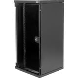Digitus Set di rete 254 mm (10") - 12U, 312 x 300 mm (Largh. x Prof.), IT armadio Nero, 312 x 300 mm (Largh. x Prof.), Rack indipendenti, 12U, 30 kg, Lucchetti, Griglie, Nero