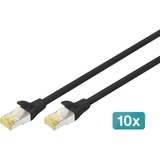 Digitus Set di rete 254 mm (10") - 12U, 312 x 300 mm (Largh. x Prof.), IT armadio Nero, 312 x 300 mm (Largh. x Prof.), Rack indipendenti, 12U, 30 kg, Lucchetti, Griglie, Nero