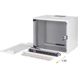 Digitus Set di rete SOHO Pro 19" 540x400 mm (LxP), IT armadio grigio chiaro