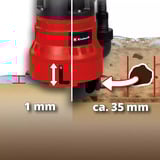 EINHELL GC-DP 7035 LL, 4181570 rosso/Nero