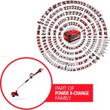 EINHELL GE-CT 36/30 Li E-Solo Batteria Nero, Grigio, Rosso rosso/Nero, Tagliabordi, 2 mm, 0,8 m, 9000 Giri/min, Nero, Grigio, Rosso, 30 cm