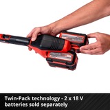 EINHELL GE-CT 36/30 Li E-Solo Batteria Nero, Grigio, Rosso rosso/Nero, Tagliabordi, 2 mm, 0,8 m, 9000 Giri/min, Nero, Grigio, Rosso, 30 cm