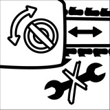 EINHELL GE-EC 2240 2200W Nero, Rosso motosega a corrente, Sega a catena rosso/Nero, 15 m/s, Nero, Rosso, 215 mm, 275 mm, 53 cm, 5,6 kg
