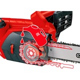 EINHELL GE-EC 2240 2200W Nero, Rosso motosega a corrente, Sega a catena rosso/Nero, 15 m/s, Nero, Rosso, 215 mm, 275 mm, 53 cm, 5,6 kg