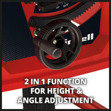 EINHELL Sega circolare da banco, Sega circolare da tavolo rosso