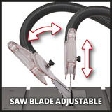 EINHELL Sega circolare da banco, Sega circolare da tavolo rosso