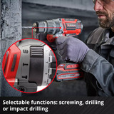 EINHELL TP-CD 18/70 Li-i BL, 4514315, Cordless Nero/Rosso