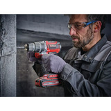 EINHELL Trapano avvitatore a percussione professionale a batteria TP-CD 18/70 Li-i BL - Solo, 18 Volt, Cordless Nero/Rosso