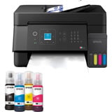 Epson EcoTank ET-4900, Stampante multifunzione Nero, Ad inchiostro, Stampa a colori, 5760 x 1440 DPI, A4, Stampa diretta, Nero