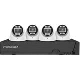Foscam FNA108 E T4 2T, set Nero