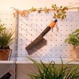 GARDENA Set base Cleansystem con spazzola a mano S morbida, Spazzole di lavaggio grigio/Orange