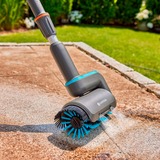 GARDENA Spazzola a rullo media, per pulitore multi a batteria AquaBrush, Spazzole di lavaggio grigio/Turchese