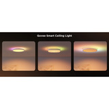 Govee 30cm RGBWW + RGBIC Lampada da Soffitto Quadrata Intelligente, Luce LED 