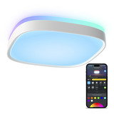 Govee 30cm RGBWW + RGBIC Lampada da Soffitto Quadrata Intelligente, Luce LED 