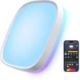 Govee 30cm RGBWW + RGBIC Lampada da Soffitto Quadrata Intelligente, Luce LED 