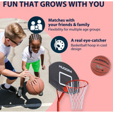 HUDORA Start Basketballständer 260, Attrezzature per il fitness rosso/Nero