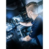 Hazet Cricchetto a denti fini HiPer 1/2", Pistola Nero/Blu