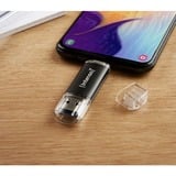 Intenso Twist Line 256 GB, Chiavetta USB antracite/trasparente