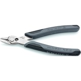 KNIPEX 78 03 140 ESD non classificato, Pinze per elettronica grigio, Side-cutting pliers, Acciaio inossidabile, Acciaio, Plastica, Nero/Grigio, 12,5 cm, 55 g
