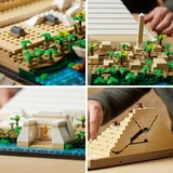 LEGO Architecture La Grande Piramide di Giza Set da costruzione, 18 anno/i, Plastica, 1476 pz, 2,47 kg