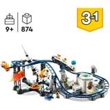 LEGO Creator Montagne Russe spaziali, Giochi di costruzione Set da costruzione, 9 anno/i, Plastica, 874 pz, 1,9 kg