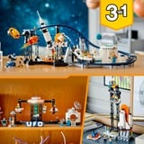 LEGO Creator Montagne Russe spaziali, Giochi di costruzione Set da costruzione, 9 anno/i, Plastica, 874 pz, 1,9 kg