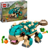 LEGO Jurassic World Baby Bumpy: anchilosauro, Giochi di costruzione Set da costruzione, 7 anno/i, Plastica, 358 pz, 388 g