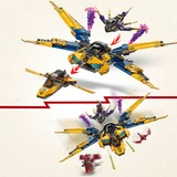 LEGO NINJAGO Jet Super Storm di Ras e Arin, Giochi di costruzione Set da costruzione, 8 anno/i, Plastica, 510 pz, 752 g