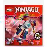 LEGO NINJAGO Mini Combo Mech Ninja, Giochi di costruzione Set da costruzione, 7 anno/i, Plastica, 80 pz, 41 g