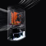 Meaco Dry Arete Two 25L Deumidificatore a compressore e purificatore d'aria bianco/Nero