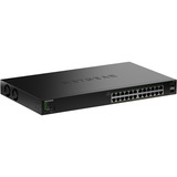 Netgear Smart Managed Essentials Switch (GS324TPv2), Interruttore Nero
