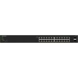 Netgear Smart Managed Essentials Switch (GS324TPv2), Interruttore Nero