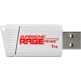 Patriot PEF1TBRPMW32U unità flash USB 1000 GB USB tipo A 3.2 Gen 2 (3.1 Gen 2) Bianco bianco/Nero, 1000 GB, USB tipo A, 3.2 Gen 2 (3.1 Gen 2), Lamina di scorrimento, Bianco