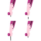 Pelikan Griffix Rosa 1 pz, Accoppiamenti delle bussole viola, Blister, 1 pz
