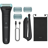 Philips Body Groomer 5000 Series BG5480/15, Tagliacappelli nero lucido