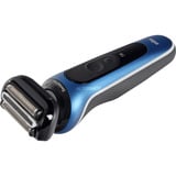 Procter & Gamble Series 6 62-B1200s, Rasoio blu/Nero, Rasoio, Blu, Acciaio inox, Pulsanti, Batteria, Batteria integrata