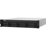 QNAP TS-832PXU NAS Armadio (2U) Collegamento ethernet LAN Alluminio, Nero AL324 NAS, Armadio (2U), Annapurna Labs, AL324, Alluminio, Nero