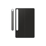 SAMSUNG EF-DX725 QWERTZ Tedesco Pin Pogo Nero, Custodia per tablet Nero, QWERTZ, Tedesco, Touchpad, Samsung, Galaxy Tab S9, Galaxy Tab S9 FE, Nero