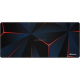 Sharkoon SKILLER SGP30 Tappetino per mouse per gioco da computer Nero, Blu, Arancione, Gioco mouse pad blu scuro/Rosso, Nero, Blu, Arancione, Fantasia, Gomma, Tessile, Barra appoggiaferro antiscivolo, Tappetino per mouse per gioco da computer