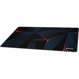 Sharkoon SKILLER SGP30 Tappetino per mouse per gioco da computer Nero, Blu, Arancione, Gioco mouse pad blu scuro/Rosso, Nero, Blu, Arancione, Fantasia, Gomma, Tessile, Barra appoggiaferro antiscivolo, Tappetino per mouse per gioco da computer