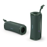 Sony ULT FIELD 1 - Speaker portatile wireless Bluetooth con ULT POWER SOUND, bassi potenti, IP67, impermeabile, antipolvere, antiurto, batteria da 12 ore, qualità chiamata chiara, anche da esterno, viaggio, Altoparlante verde-grigio, bassi potenti, IP67, impermeabile, antipolvere, antiurto, batteria da 12 ore, qualità chiamata chiara, anche da esterno, viaggio, 1,6 cm, 30 W, 20 W, 10 W, Wireless, SPP, A2DP, HFP, HSP, AVRCP