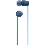 Sony WI-C100 Auricolare Wireless In-ear Musica e Chiamate Bluetooth Blu, Cuffie blu, Wireless, Musica e Chiamate, 20 - 20000 Hz, 20 g, Auricolare, Blu