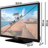 Telefunken XH24SN550MVD, Televisore LED Nero
