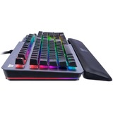 Thermaltake Argent K5 RGB tastiera USB QWERTY Inglese Titanio titanio/Nero, Full-size (100%), USB, Interruttore a chiave meccanica, QWERTY, LED RGB, Titanio