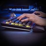 Thermaltake Argent K5 RGB tastiera USB QWERTY Inglese Titanio, Tastiera da gioco titanio/Nero, Full-size (100%), USB, Interruttore a chiave meccanica, QWERTY, LED RGB, Titanio