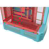Thermaltake View 600 TG Mint Strawberry, Torre grande telaio Menta/Bacca