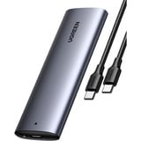UGREEN 10902 contenitore di unità di archiviazione Box esterno SSD Grigio M.2, Disk enclosure grigio, Box esterno SSD, M.2, M.2, PCI Express, 10 Gbit/s, Collegamento del dispositivo USB, Grigio